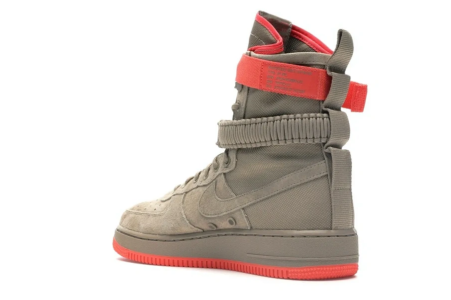 Фото № 6 с приближением к товару «‎Nike Sf Af1 Khaki Khaki-Rush Coral»