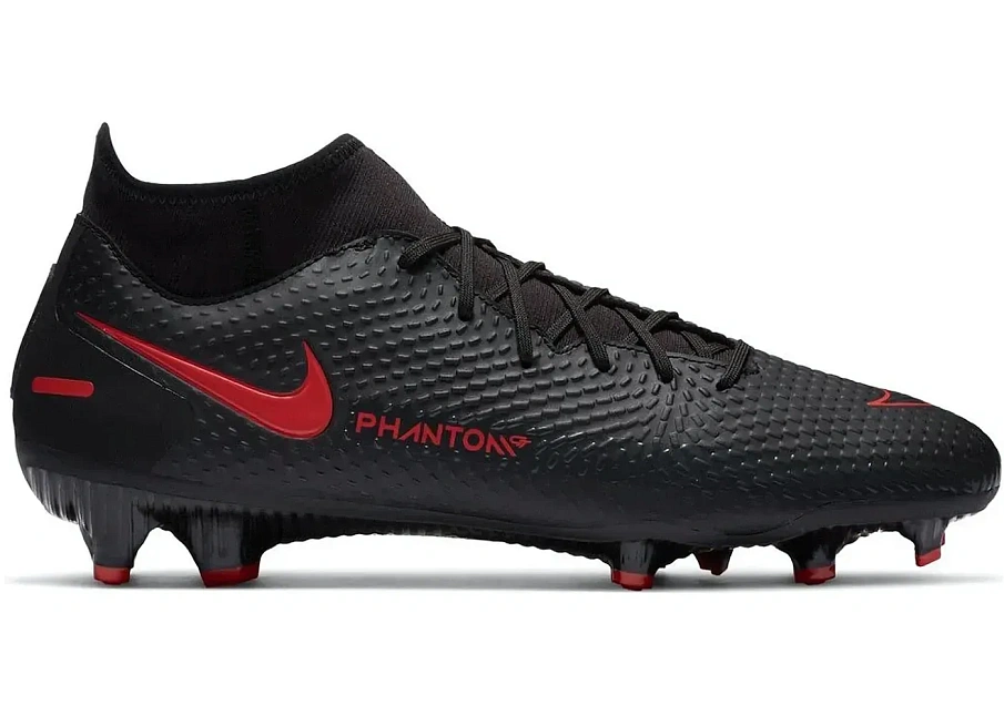Фото № 1 с приближением к товару «‎Nike Phantom GT Academy Dynamic Fit MG Black Chile Red»