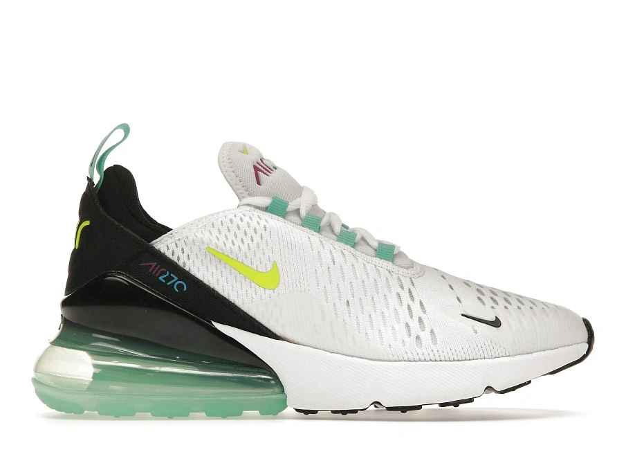 Фото № 1 с приближением к товару «‎Nike Air Max 270 White Laser Blue »