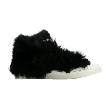 AMBUSH x Converse Chuck 70 High Fuzzy - Black Egret - 1