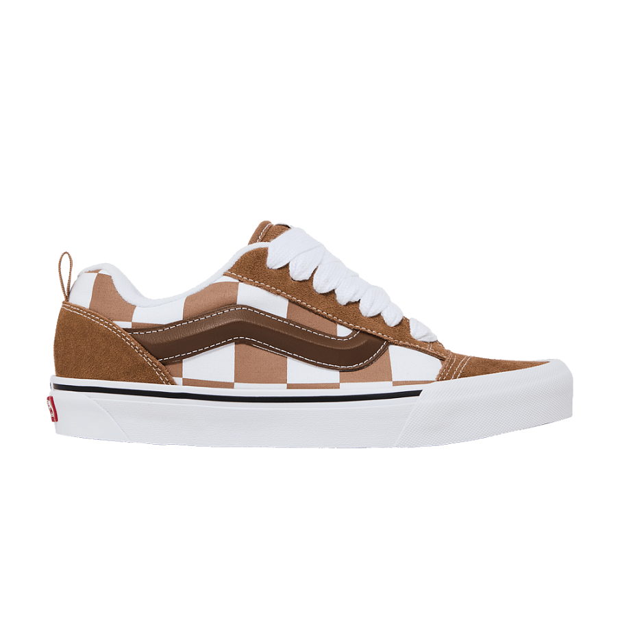 Фото № 1 с приближением к товару «‎Vans Knu-Skool Mega Check Brown»