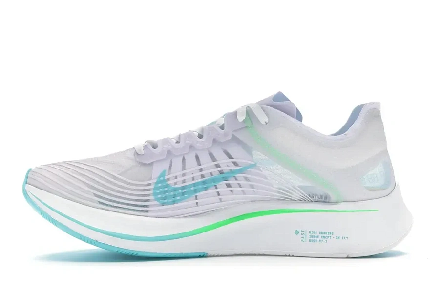 Фото № 3 с приближением к товару «‎Nike Zoom Fly Rage Green»