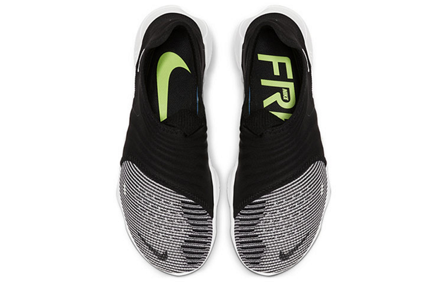 Фото № 4 с приближением к товару «‎Nike Free Rn Flyknit 3.0 White Black»