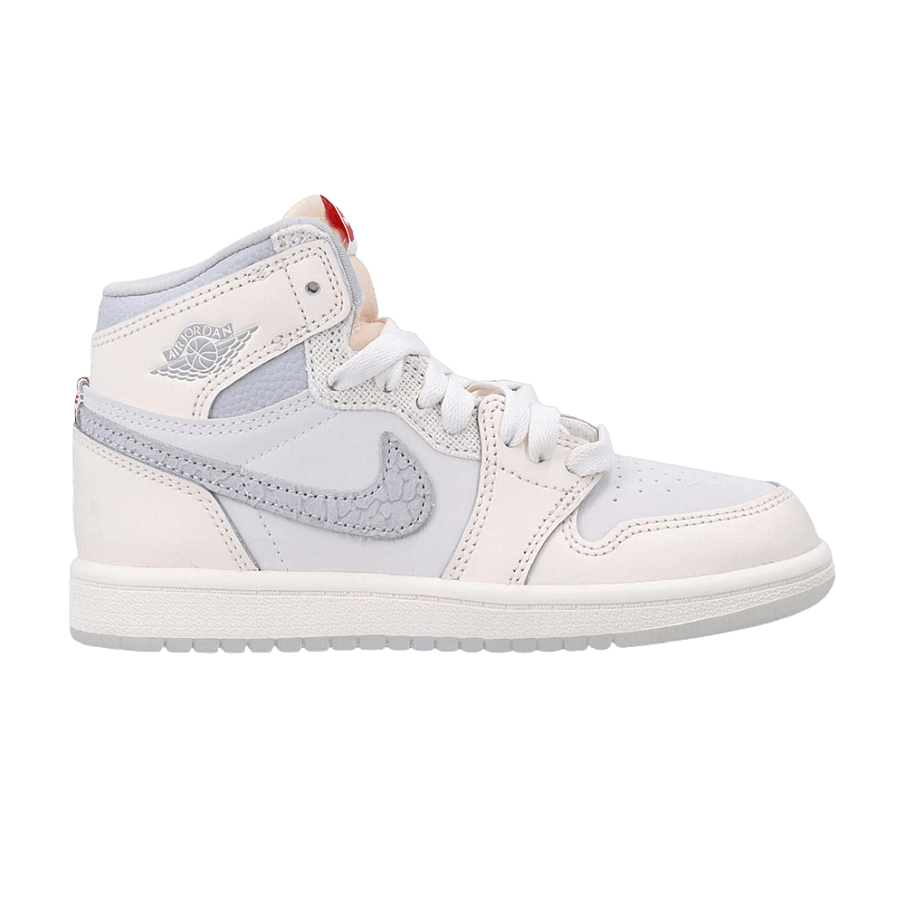 Фото № 1 с приближением к товару «‎Air Jordan 1 High Retro OG PS Sail University Red»
