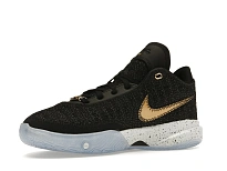 Фото № 3 с приближением к товару «‎Nike LeBron 20 Black Metallic Gold »
