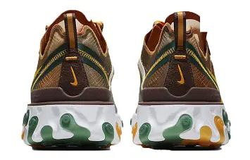  Nike React Elements Running shoes Orange Peel - 5