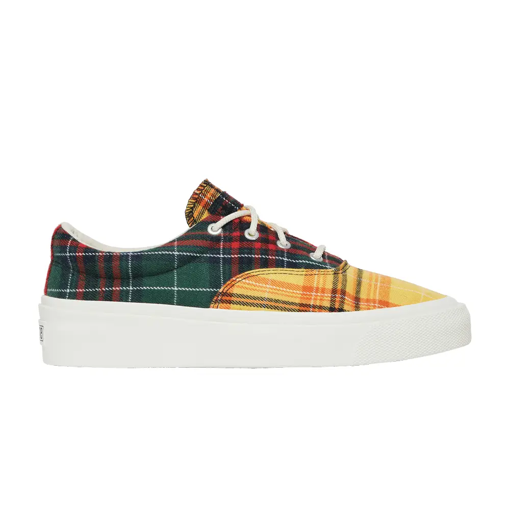Converse Skid Grip Low Twisted Plaid - Egret - 1