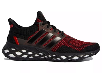 adidas Ultra Boost Web DNA Core Black Vivid Red - 1
