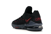 Фото № 6 с приближением к товару «‎Nike LeBron 17 Low Black Red Dark Grey»