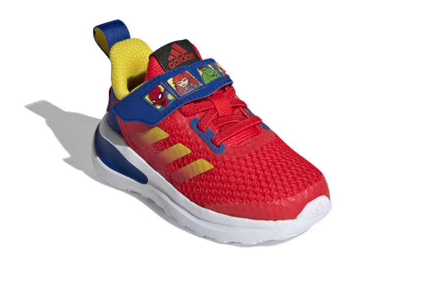Фото № 3 с приближением к товару «‎Spiderman x adidas Fortarun Superhero El I (TD) RedBlueYellow»