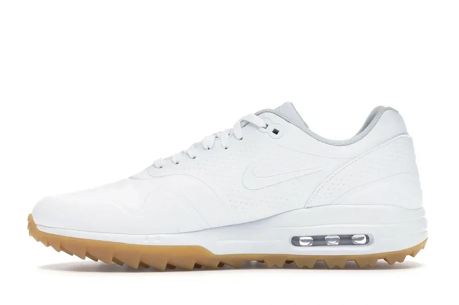 Фото № 3 с приближением к товару «‎Nike Air Max 1 Golf White Gum White Swoosh»