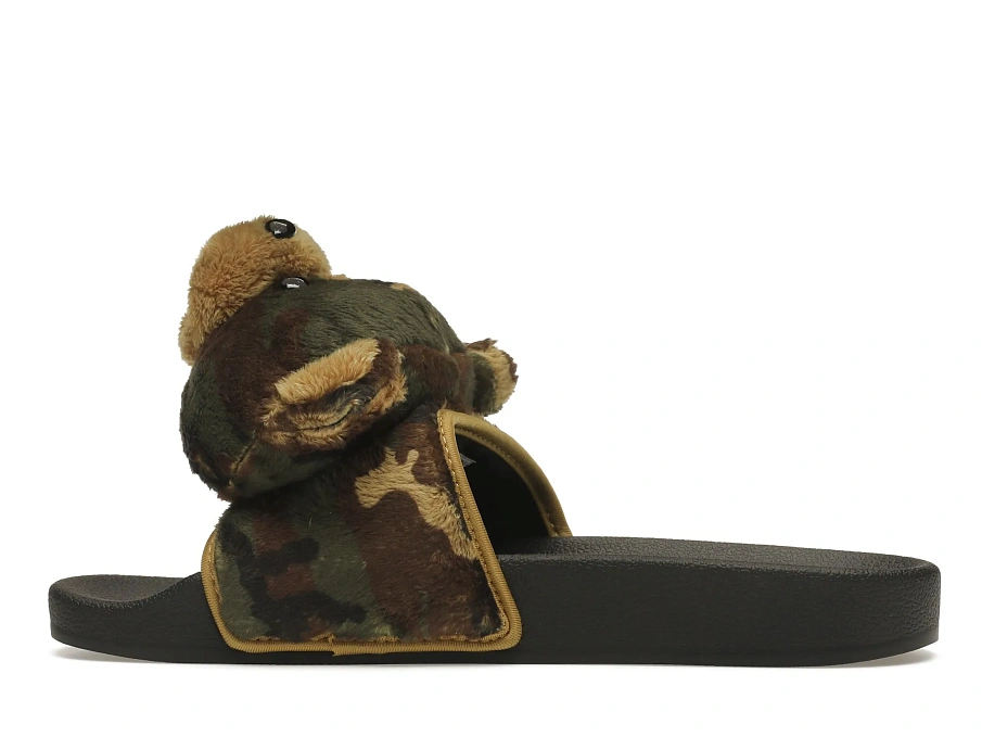 Фото № 5 с приближением к товару «‎adidas JS Adilette Jeremy Scott Teddy Camo»