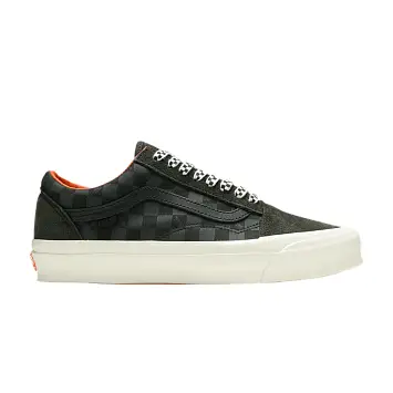 Porter-Yoshida & Co. x Vans OG Old Skool LX Green Floral Checkerboard - 1