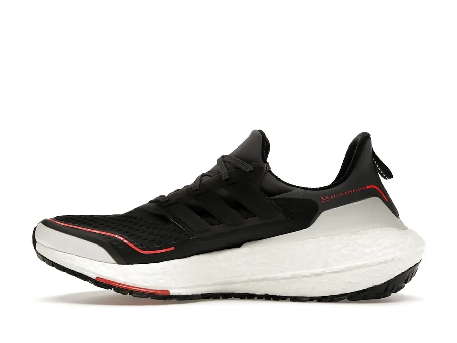 Фото № 3 с приближением к товару «‎adidas Ultra Boost 21 Cold.RDY Grey Black Solar Red»