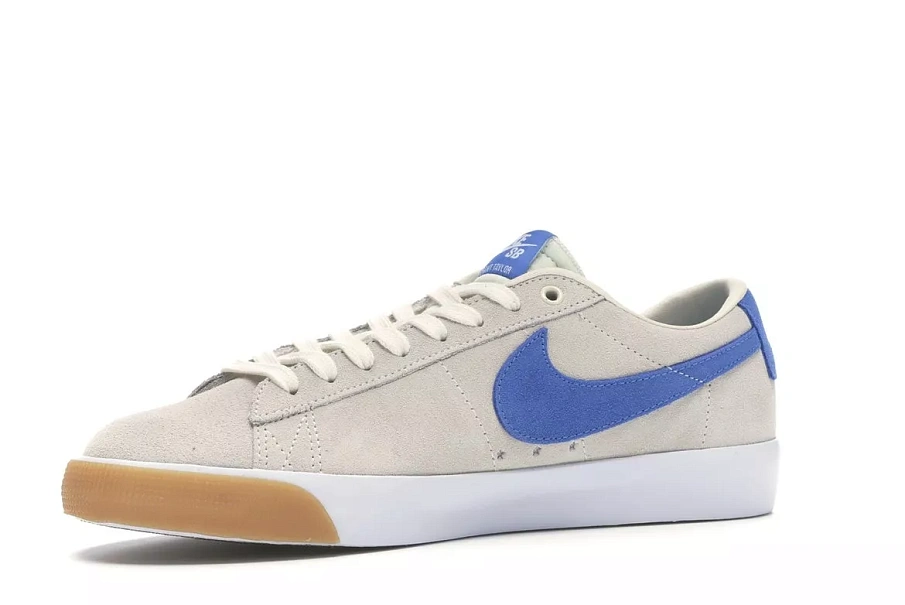 Фото № 3 с приближением к товару «‎Nike SB Blazer Low Pale Ivory Pacific Blue»