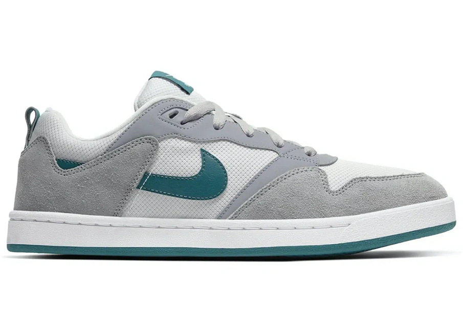 Фото № 1 с приближением к товару «‎Nike Alleyoop SB Particle Grey Geode Teal»