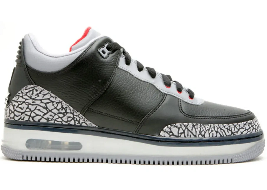 Фото № 1 с приближением к товару «‎Jordan AJF 3 Black Cement»