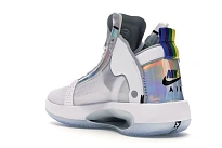 Фото № 5 с приближением к товару «‎Jordan XXXIV White Metallic Silver»