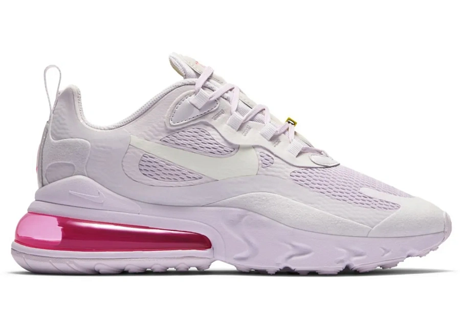 Фото № 1 с приближением к товару «‎Nike Air Max 270 React Light Violet Digital Pink »