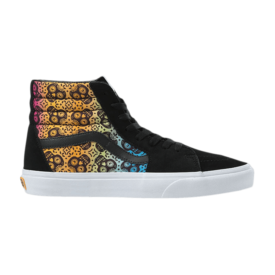 Фото № 1 с приближением к товару «‎Vans Sk8-Hi Dia De Los Muertos - Rainbow»