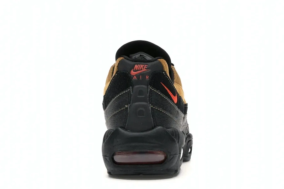 Фото № 4 с приближением к товару «‎Nike Air Max 95 Black Wheat»