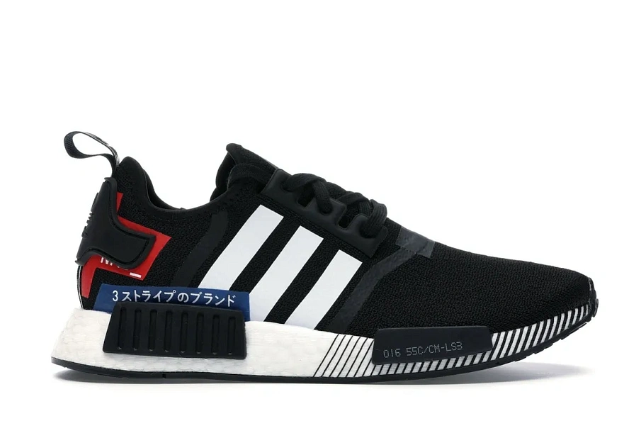 Фото № 1 с приближением к товару «‎adidas NMD R1 Japan Pack Black White (2019)»
