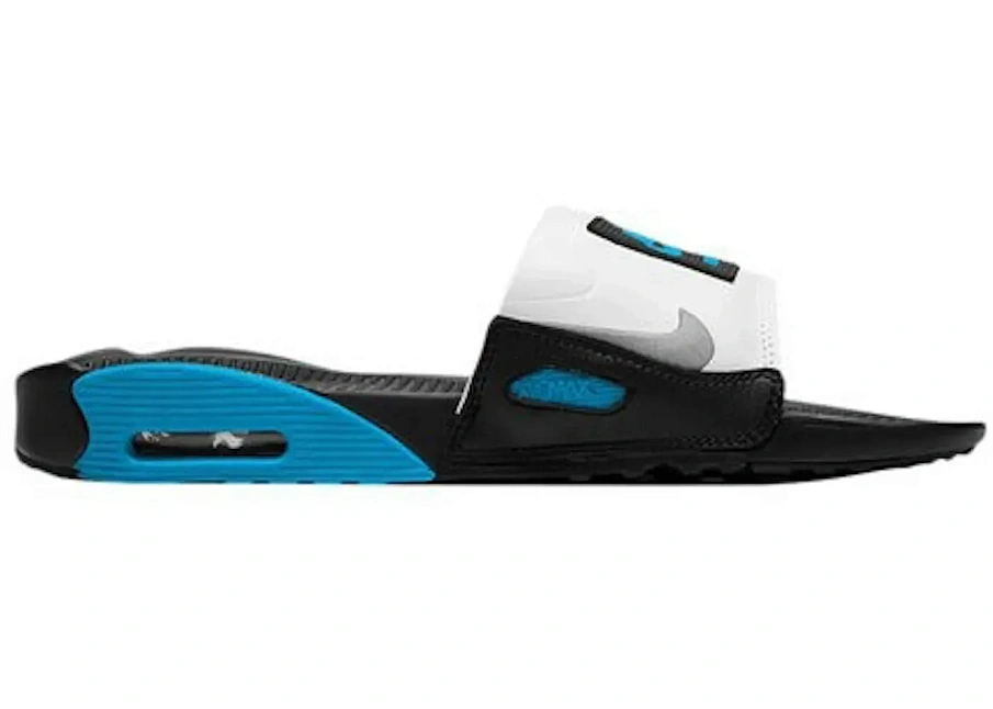 Фото № 1 с приближением к товару «‎Nike Air Max 90 Slide Photo Blue»