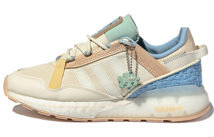 Фото № 1 с приближением к товару «‎adidas originals ZX 2K Boost Pure Low-Top Running Shoes BeigeYellow»