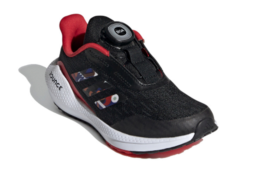 Фото № 3 с приближением к товару «‎adidas Kids EQ21 Run Boa Cny K BlackRedBlue»