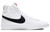 Фото № 2 с приближением к товару «‎Nike Blazer Mid GS 'White Black'»
