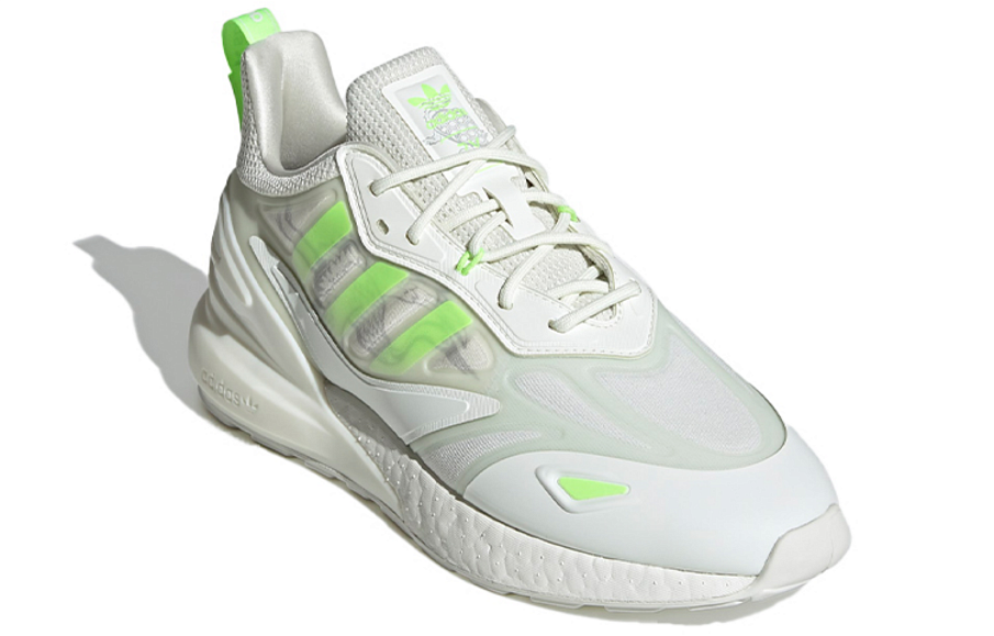 Фото № 3 с приближением к товару «‎adidas originals ZX 2K Boost 2.0 WhiteGreen»