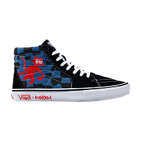 Фото № 1 с приближением к товару «‎Krooked x Vans Skate Sk8-Hi Natas For Ray Barbee»