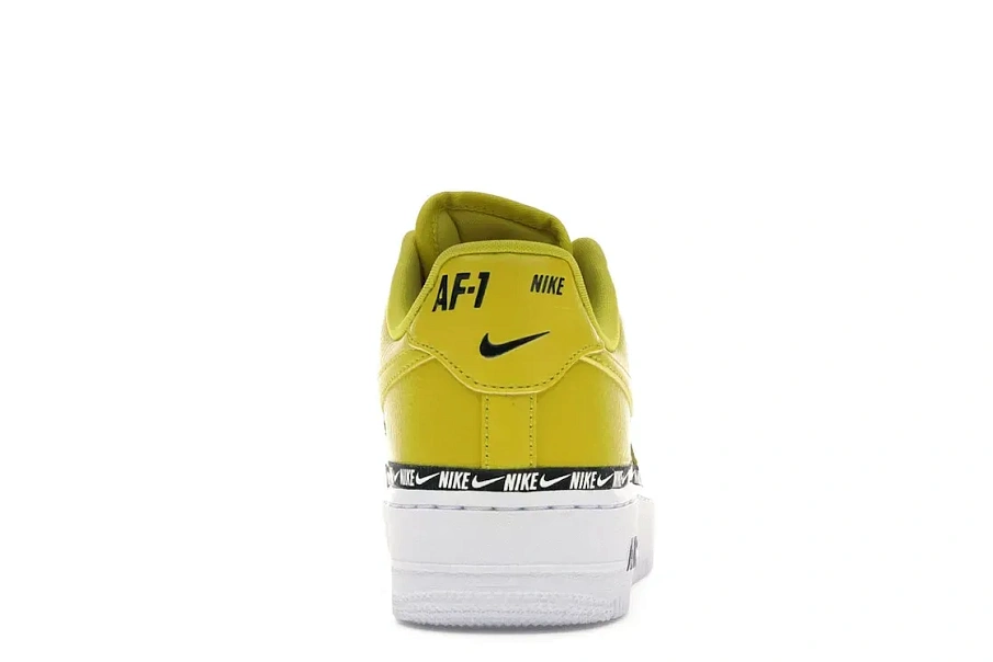 Фото № 4 с приближением к товару «‎Nike Air Force 1 Low Overbranding Bright Citron »