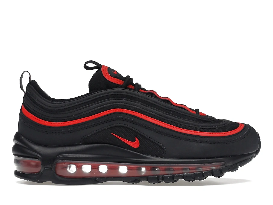 Фото № 1 с приближением к товару «‎Nike Air Max 97 Black Chile Red »