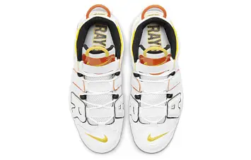 Nike Air More Uptempo "Rayguns" Alien WhiteBlueYellow - 5