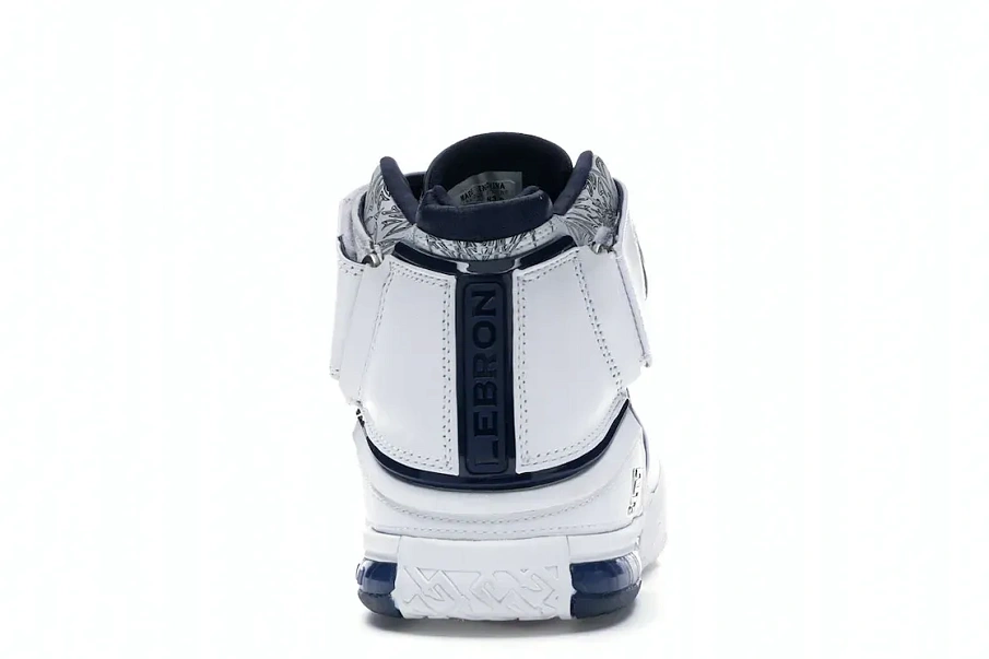 Фото № 4 с приближением к товару «‎Nike LeBron Zoom 2 Midnight Navy»