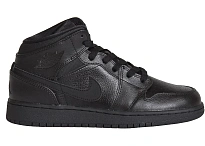 Фото № 1 с приближением к товару «‎Jordan 1 Mid Triple Black (2015) »