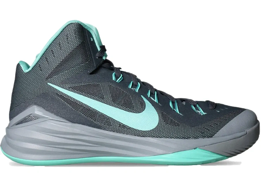 Фото № 1 с приближением к товару «‎Nike Hyperdunk 14 Dark Grey Hyper Jade»