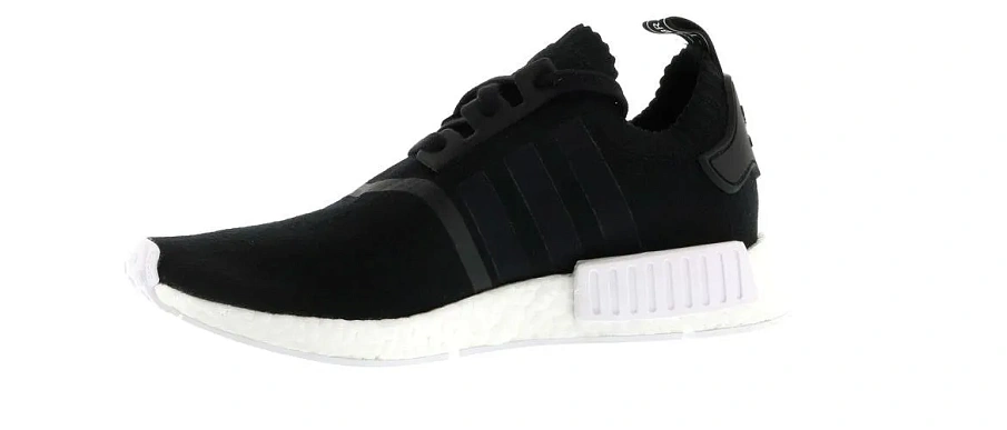 Фото № 3 с приближением к товару «‎adidas NMD R1 Primeknit All Black»