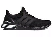 Фото № 1 с приближением к товару «‎adidas Ultra Boost 5.0 DNA Black White Heel Stripes»