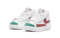 Фото № 3 с приближением к товару «‎(TD) Nike Blazer Mid '77 BT WhiteRedGreen»