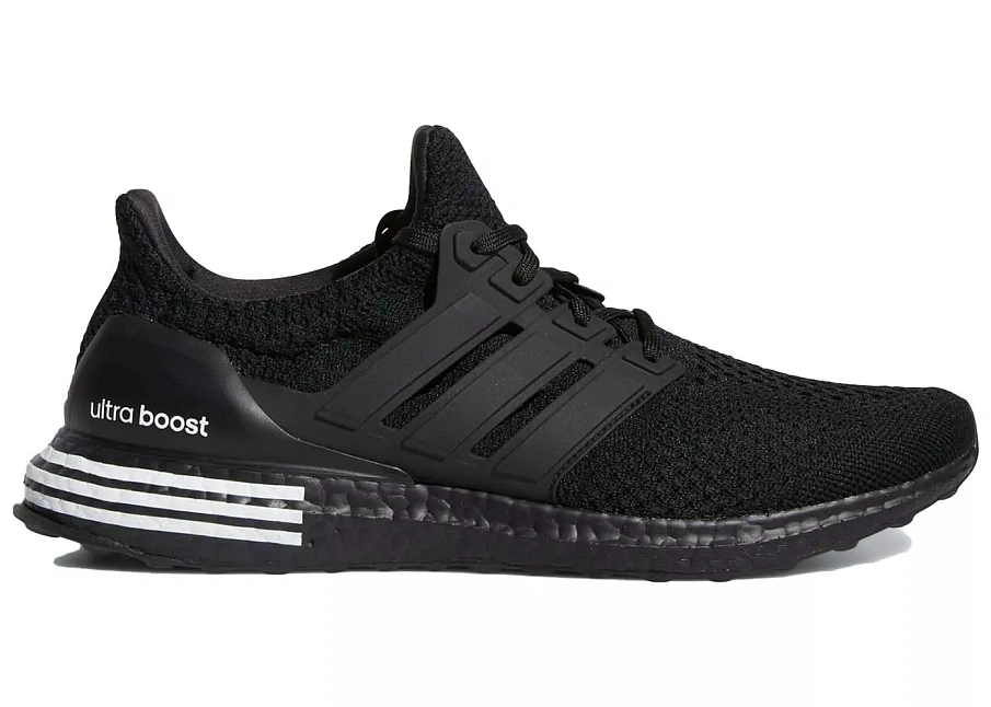 Фото № 1 с приближением к товару «‎adidas Ultra Boost 5.0 DNA Black White Heel Stripes»