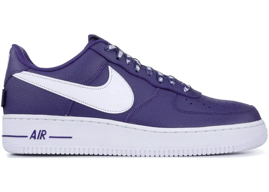 Фото № 1 с приближением к товару «‎Nike Air Force 1 Low NBA Court Purple»