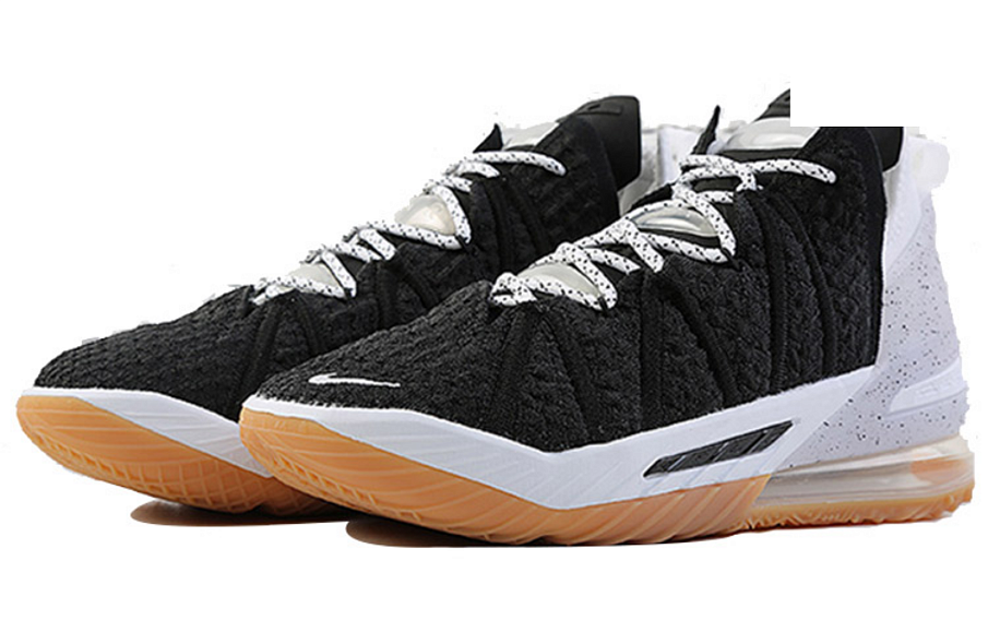 Фото № 3 с приближением к товару «‎Nike Lebron 18 Ep Black White Gum»