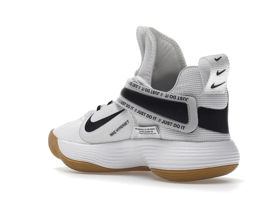 Фото № 6 с приближением к товару «‎Nike React Hyperset White Black Gum »