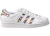 Фото № 1 с приближением к товару «‎adidas Superstar White Mult-Color Splatter»