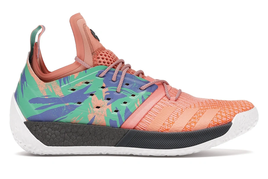 Фото № 1 с приближением к товару «‎adidas Harden Vol. 2 Melon»