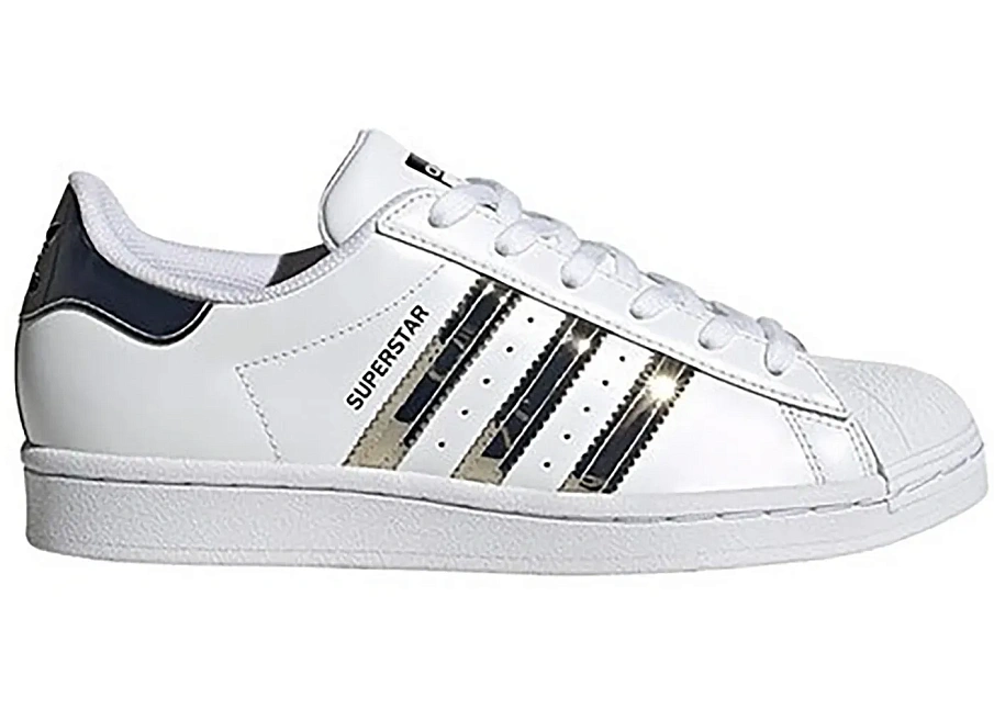 Фото № 1 с приближением к товару «‎adidas Superstar Cloud White Silver Metallic »