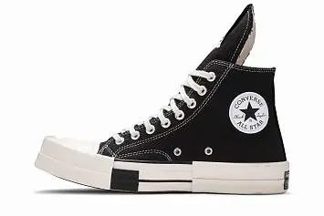 Rick Owens x Converse TURBODRK Chuck 70 High Black - 4