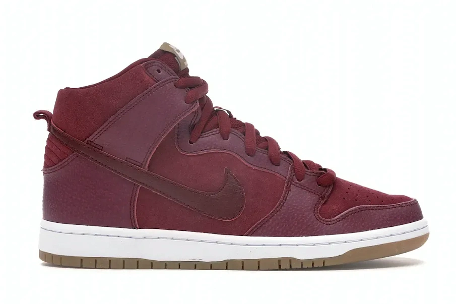 Фото № 1 с приближением к товару «‎Nike SB Dunk High Team Red Filbert»